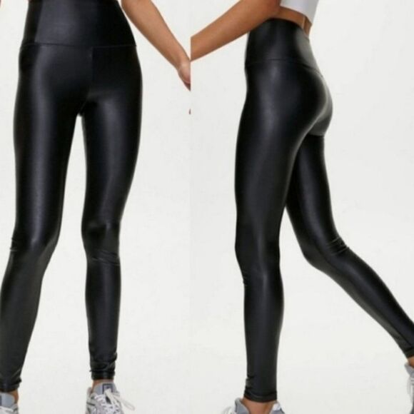 𝅺ARITZIA Daria Pant- High Waisted Vegan Leather Leggings - Picture 6 of 15